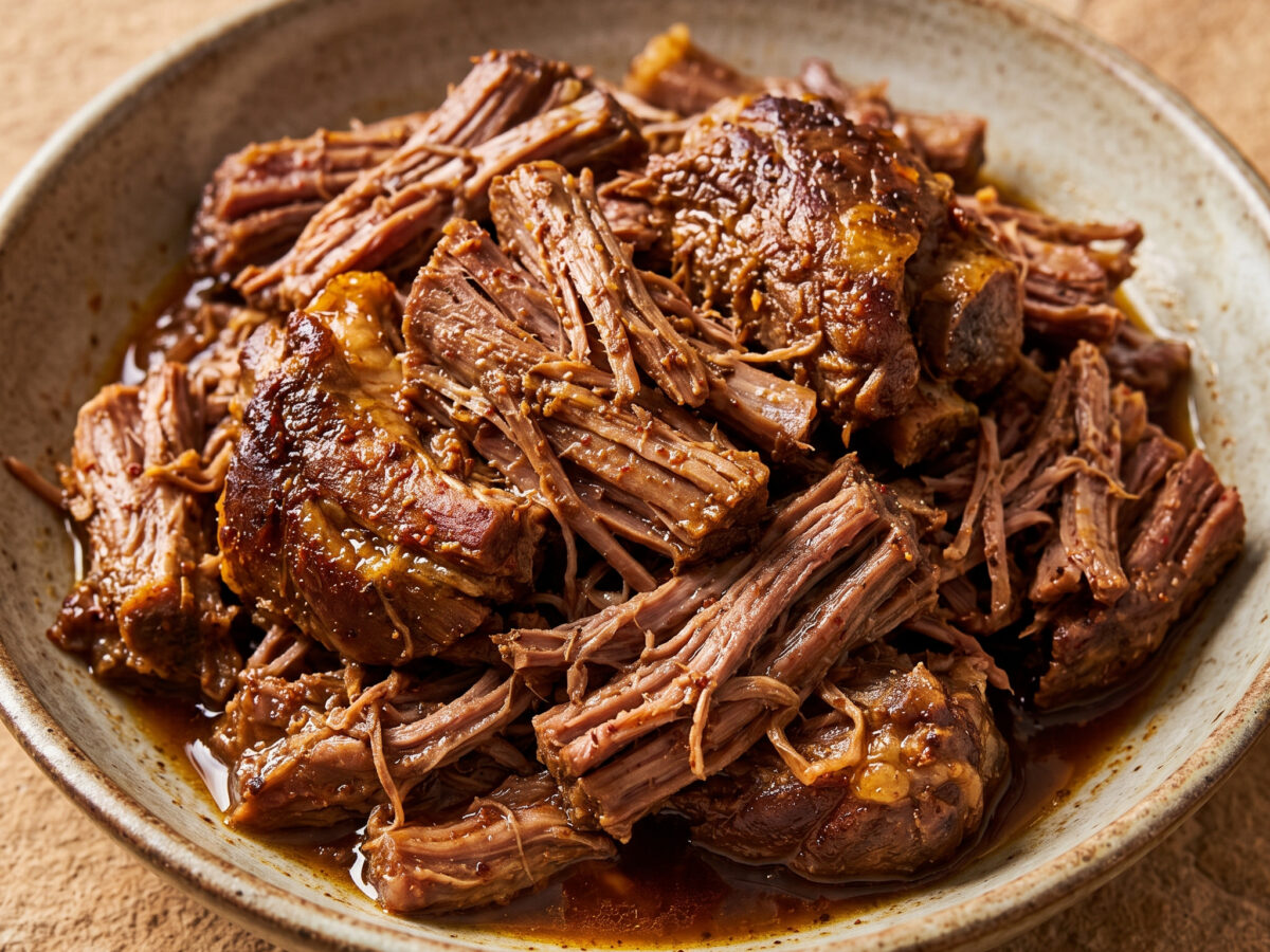 Ägyptisch gewürztes Pulled Lamb vom Grill