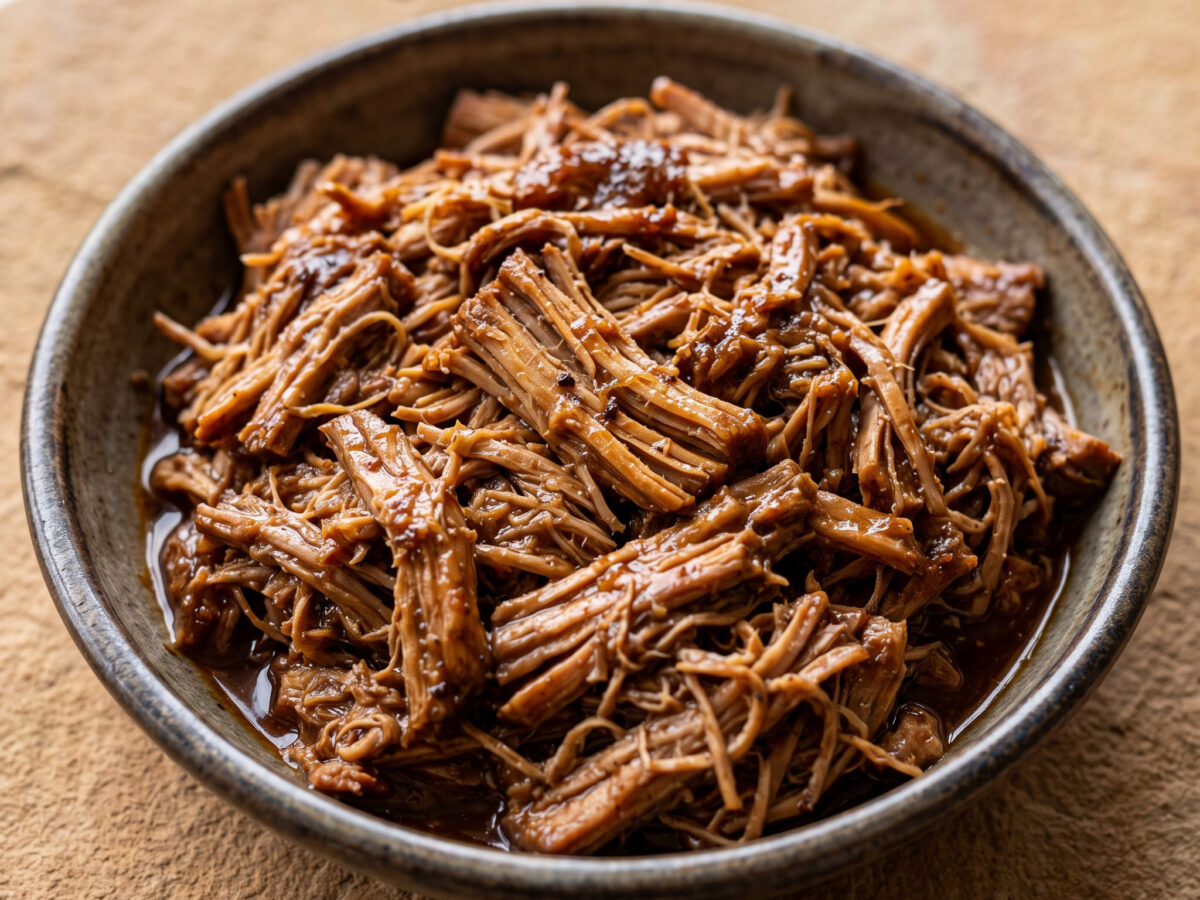 Ahorn-Chipotle-Pulled-Pork vom Grill