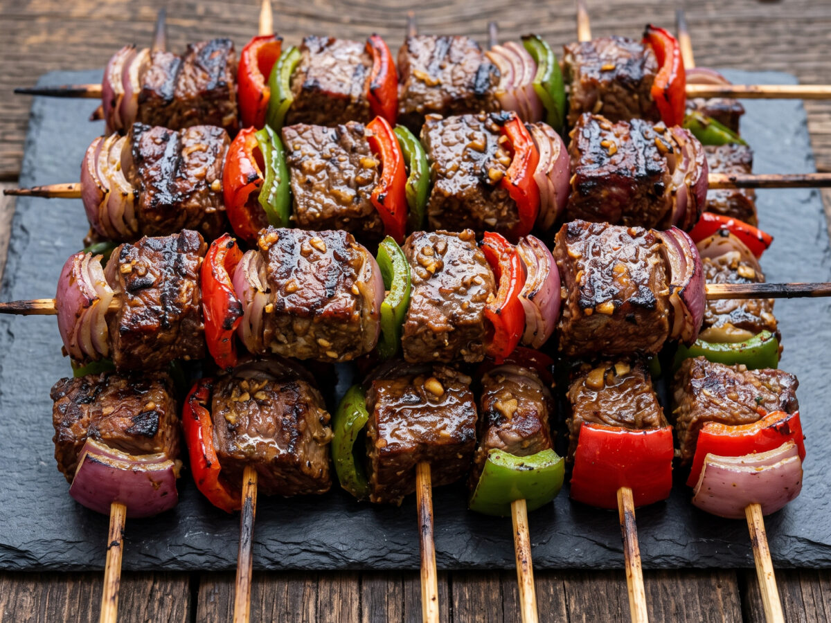 Anticuchos de sobrecostilla vom Grill