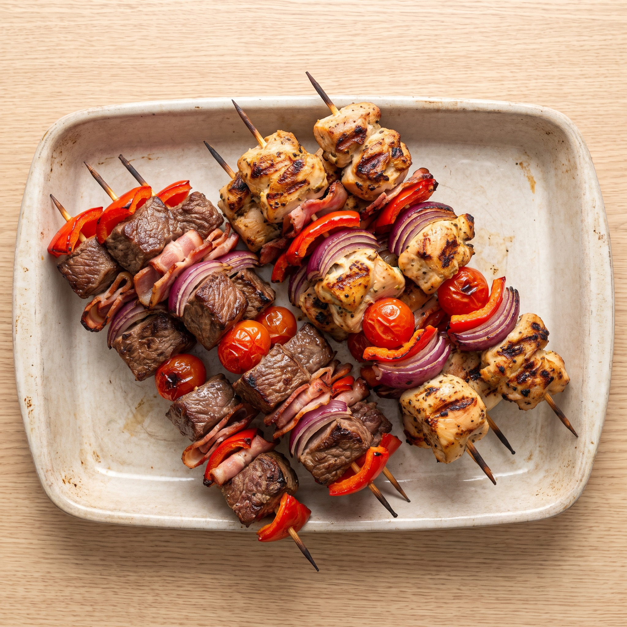 Argentinische Spieße für die Glut