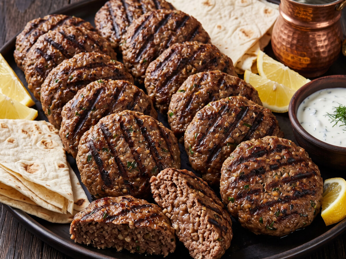 Armenische Rinder-Kufta vom Grill