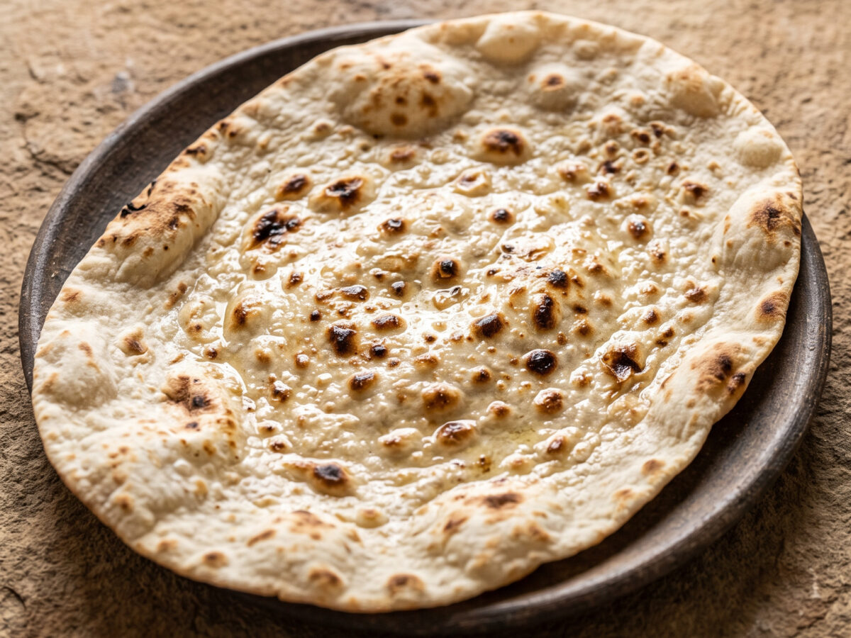 Armenischer Lavash direkt vom Grill