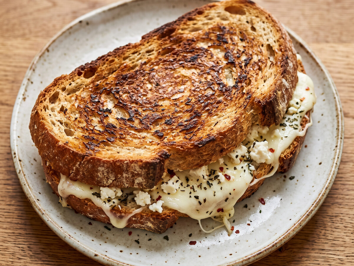 Arsene-Sandwich von der Grillplancha