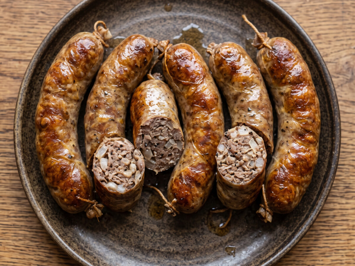 Aserbaidschanische Lamm-Hauskolbasa