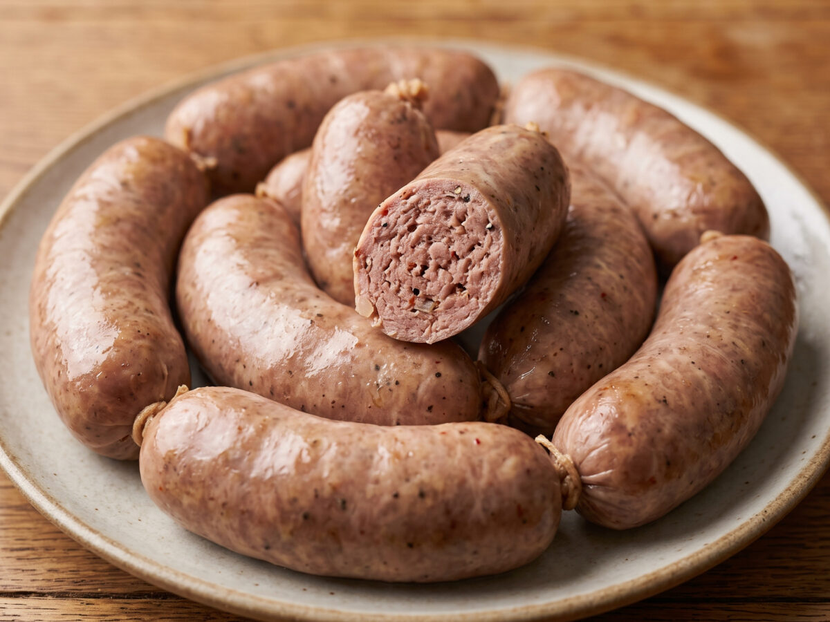 Aserbaidschanische Rinder-Kolbasa vom Mangal