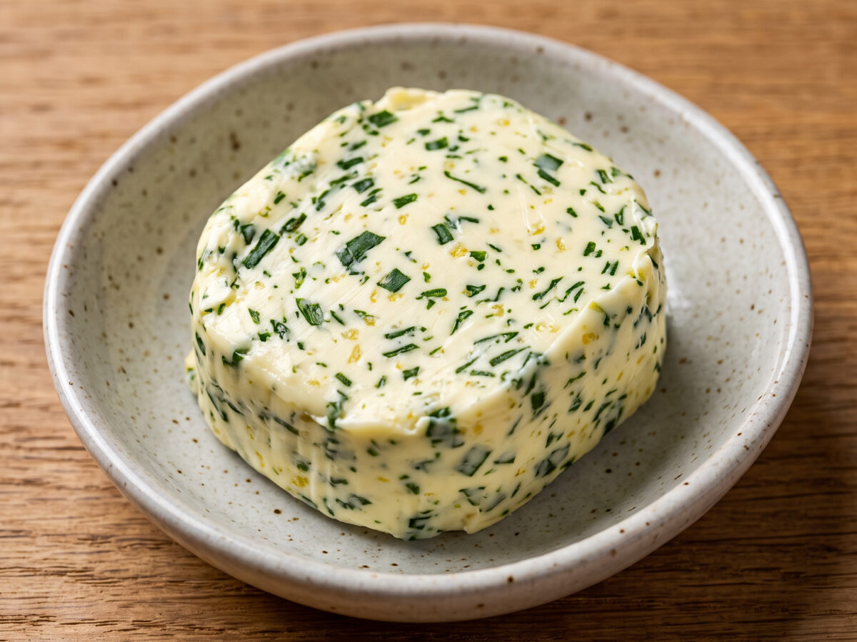 Bärlauchbutter für den Grill