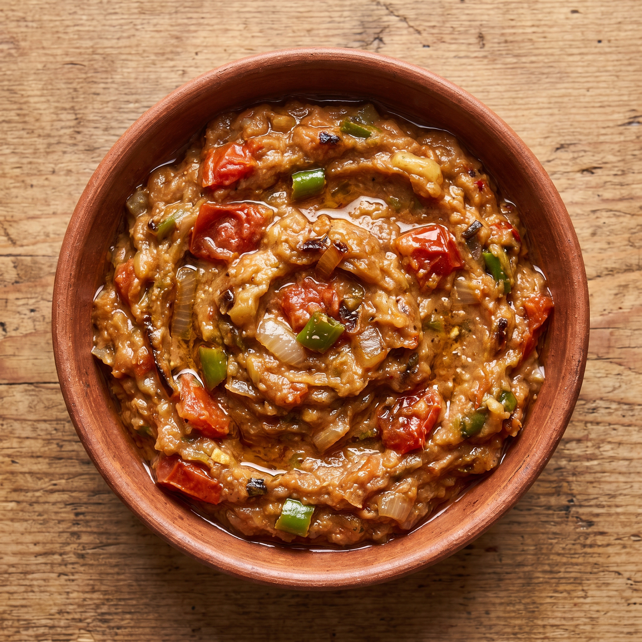 Baingan Bharta vom Holzkohlegrill