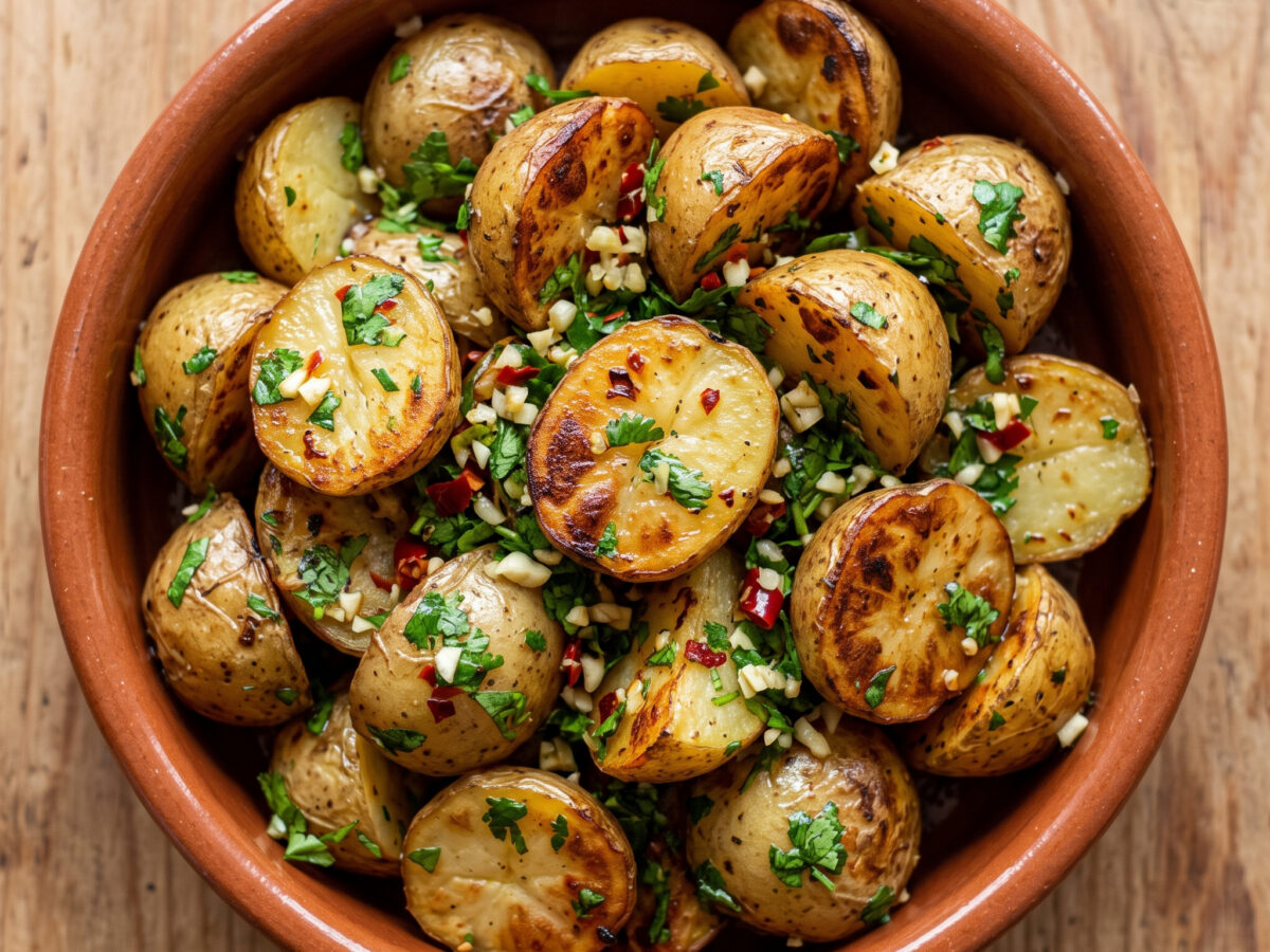 Batata Harra vom Grill