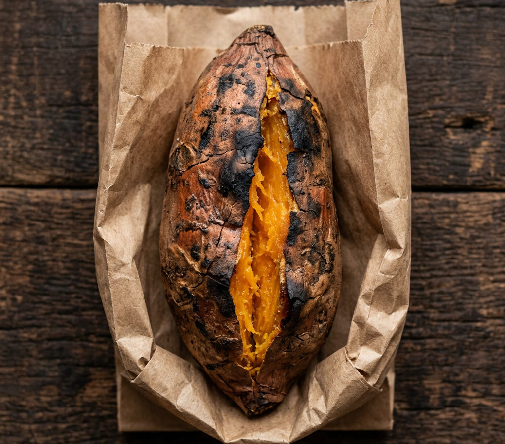 Batata Mashwiya: Süßkartoffeln aus der Glut