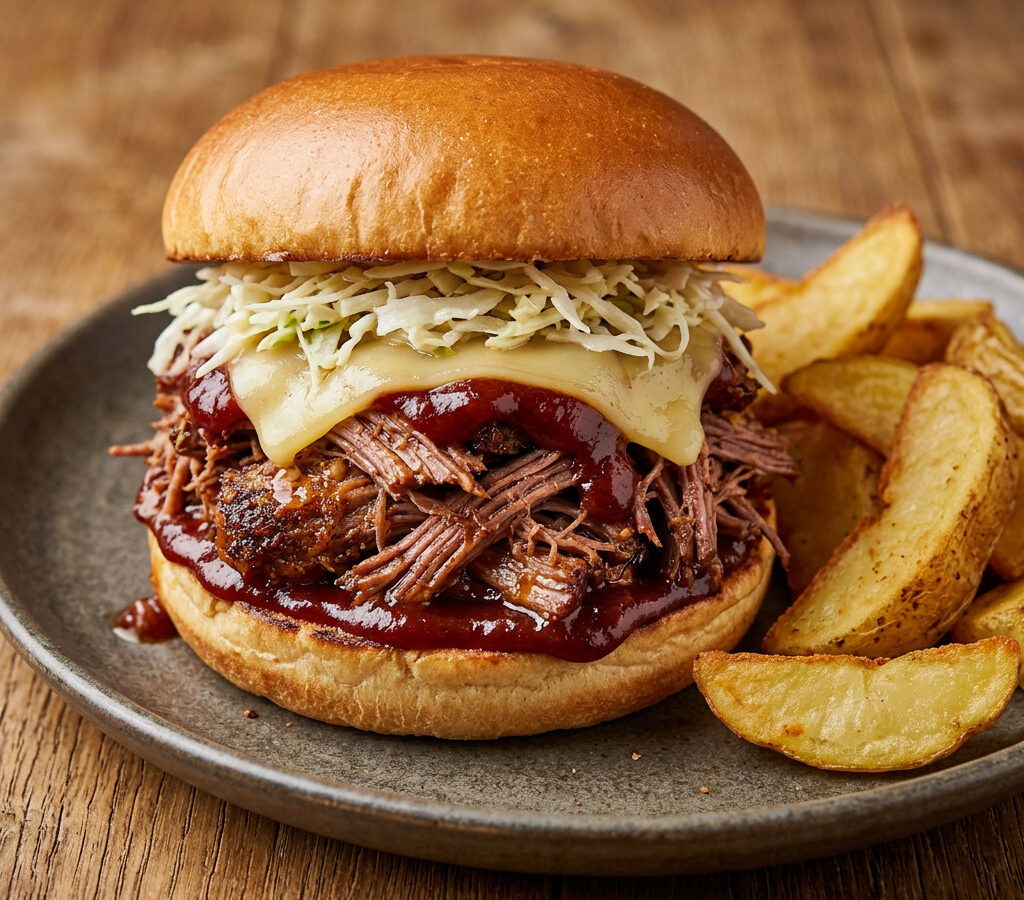 Bayerisches Pulled Beef vom Beef Hammer