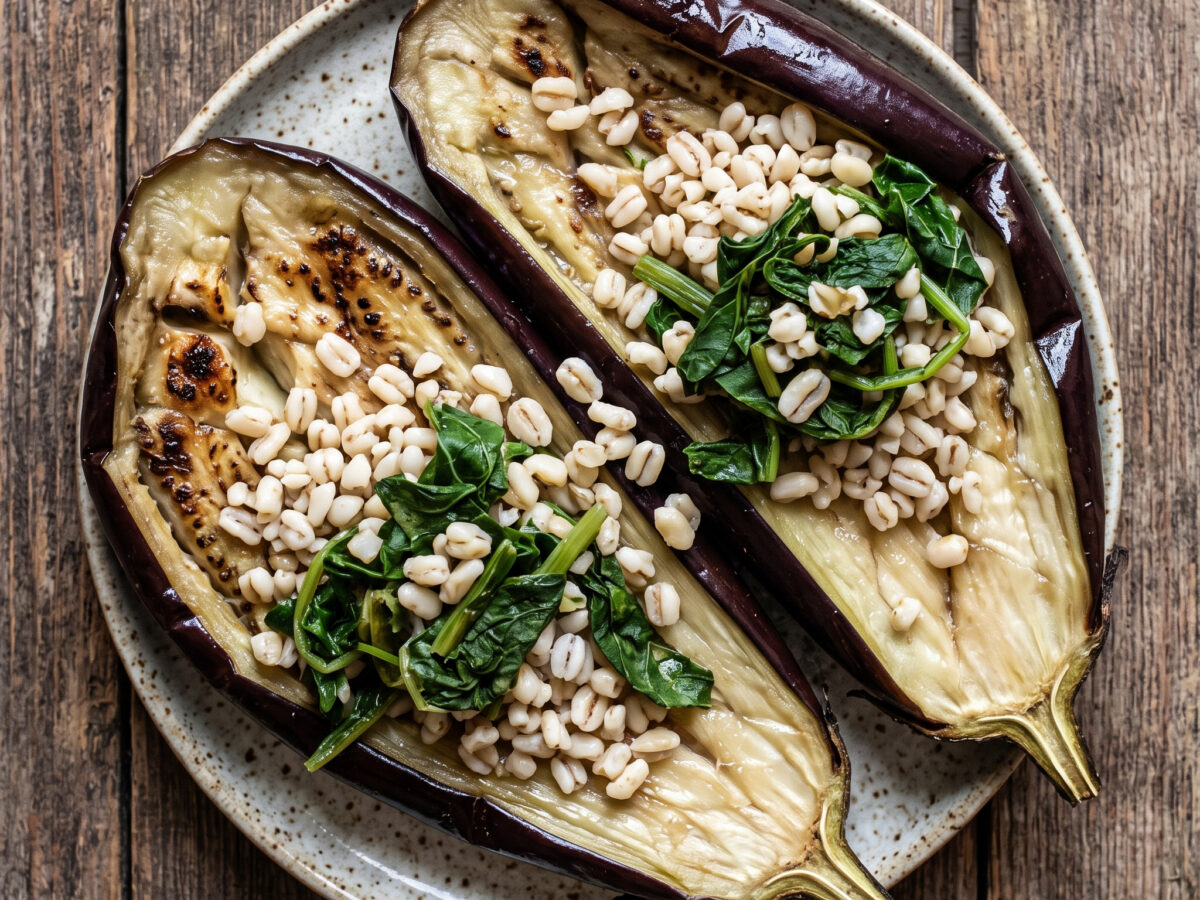 Berenjena asada: Aubergine aus der Glut