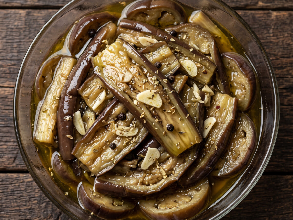 Berenjenas en escabeche