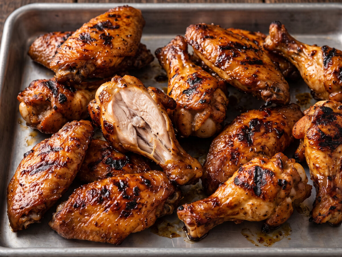 Bier-Wings vom Grill