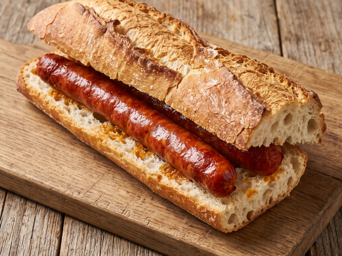 Bocadillo de chistorra vom Grill