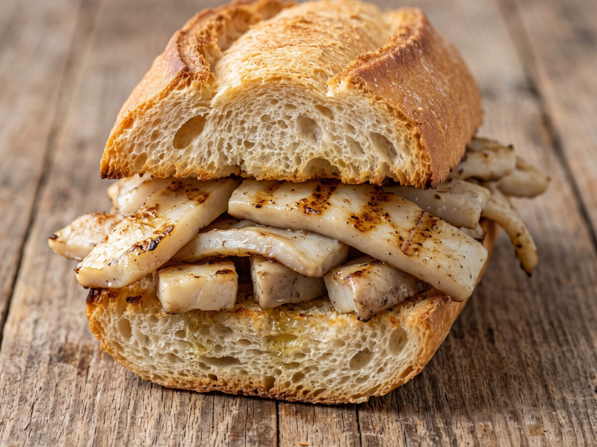 Bocadillo de sepia von der Grillplancha