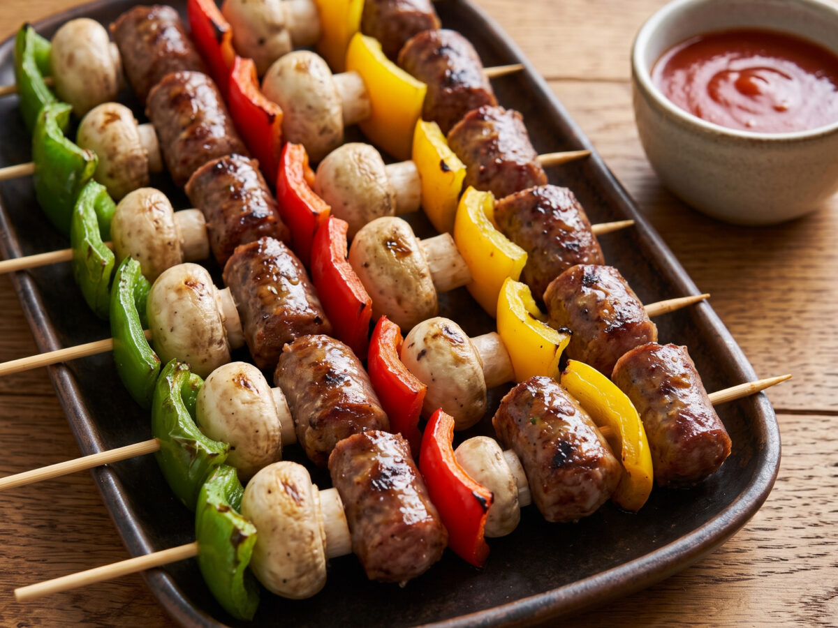 Boerie-Sosaties über Glut