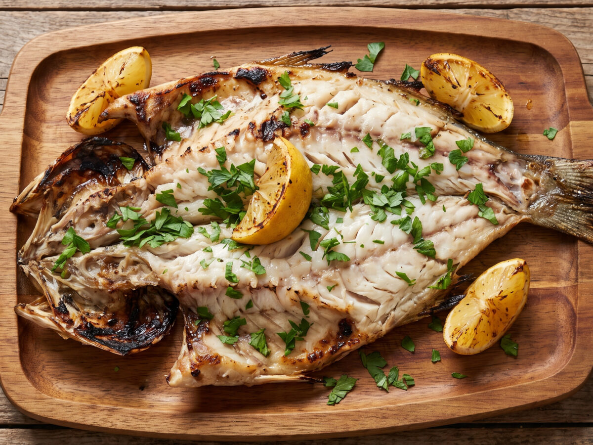 Boga a la parrilla – argentinischer Flussfisch vom Rost