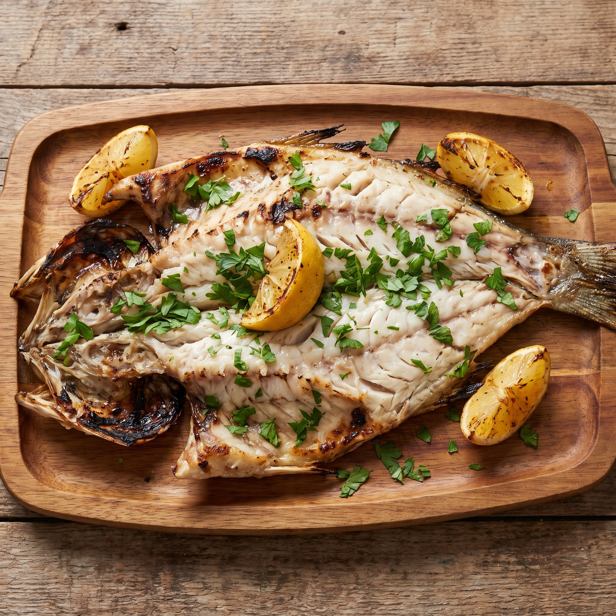 Boga a la parrilla – argentinischer Flussfisch vom Rost