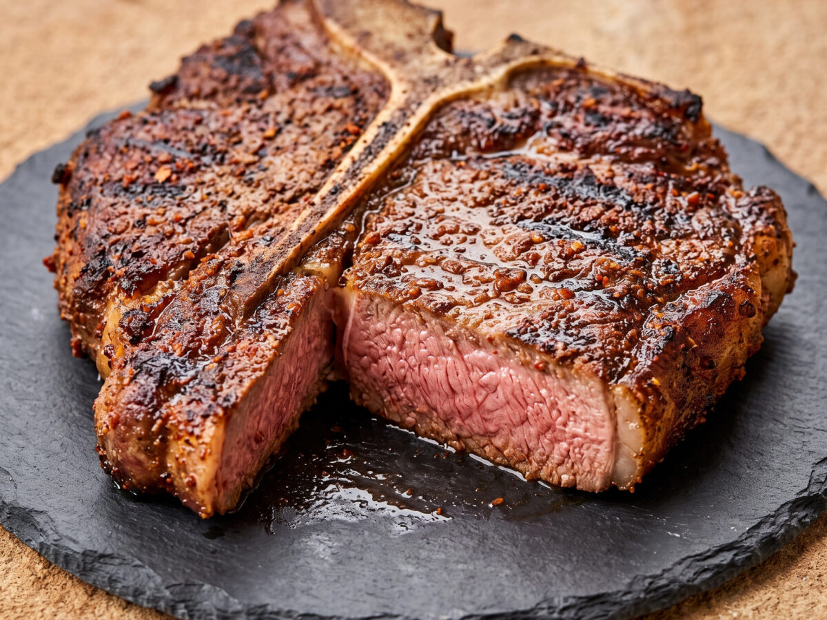 Cajun T-Bone-Steak vom Grill