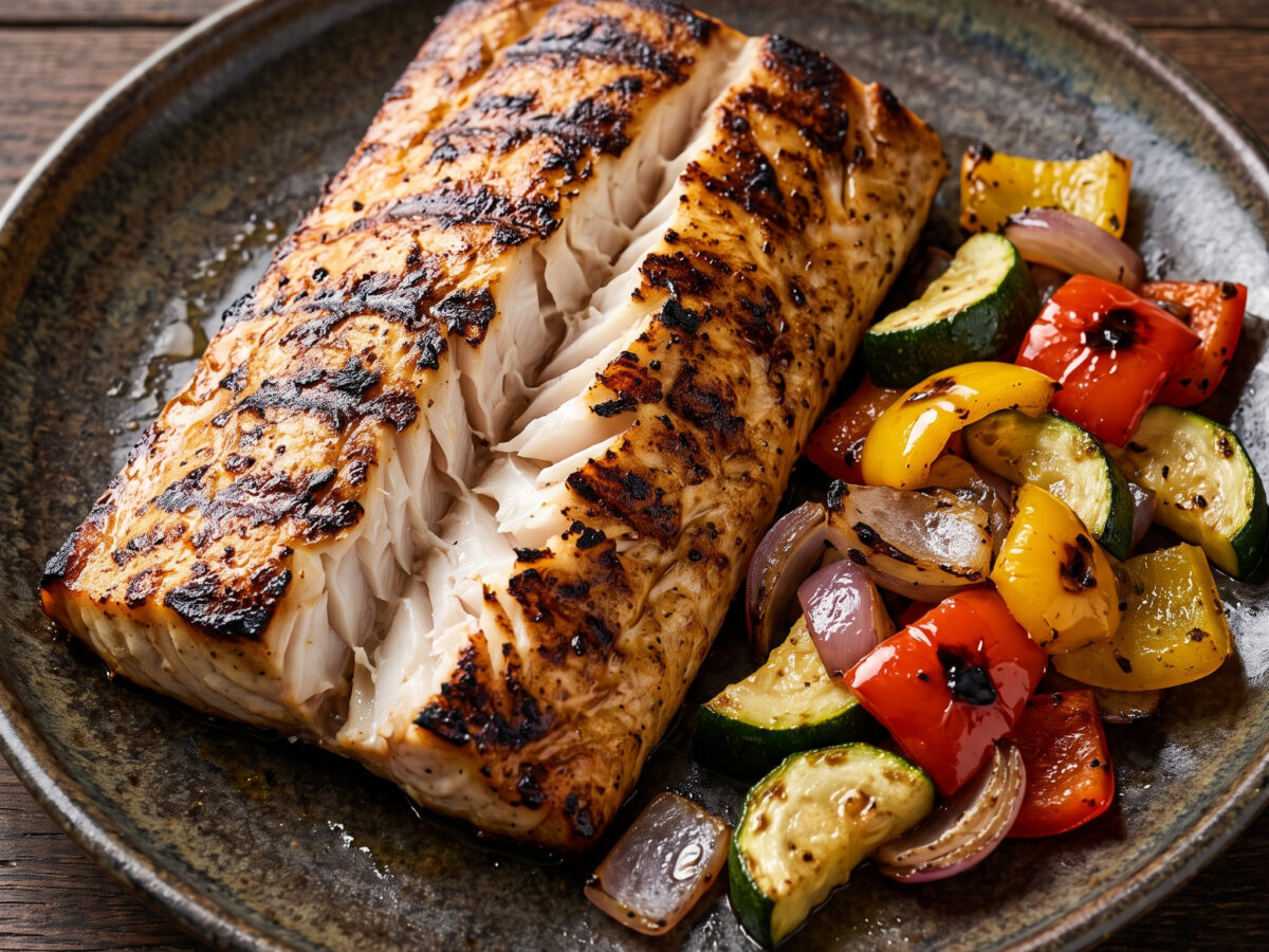 Florida-Mahi-Mahi mit Grillgemüse