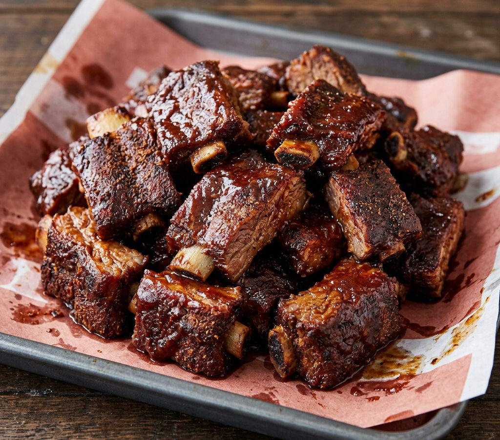 Chicago-Style Rib Tips vom Grill