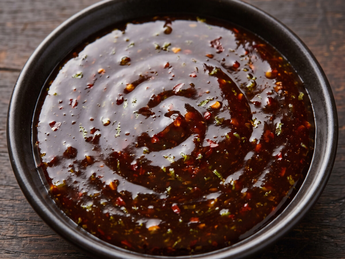 Chili-Limetten-Kecap-Manis-Glasur