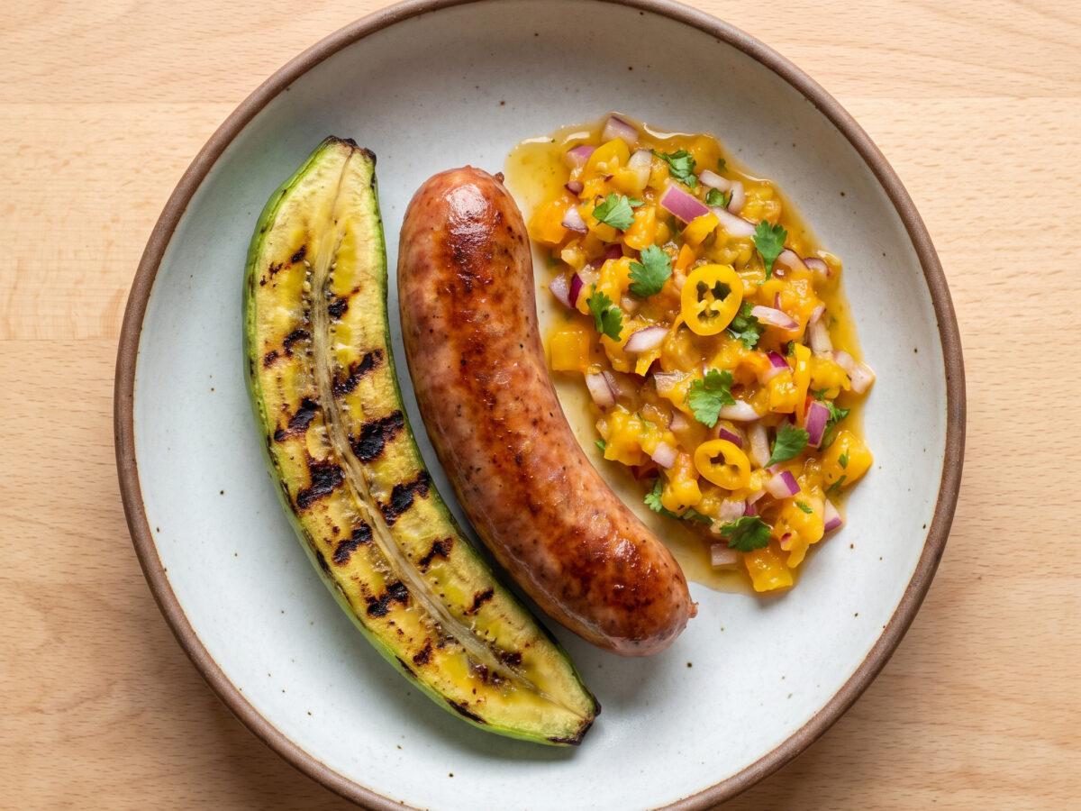 Chorizo amazónico vom Grill