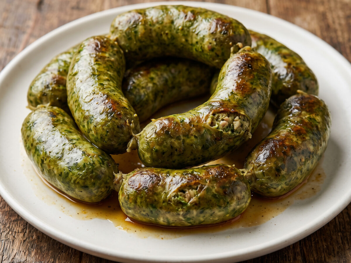 Chorizo verde de Toluca vom Grill