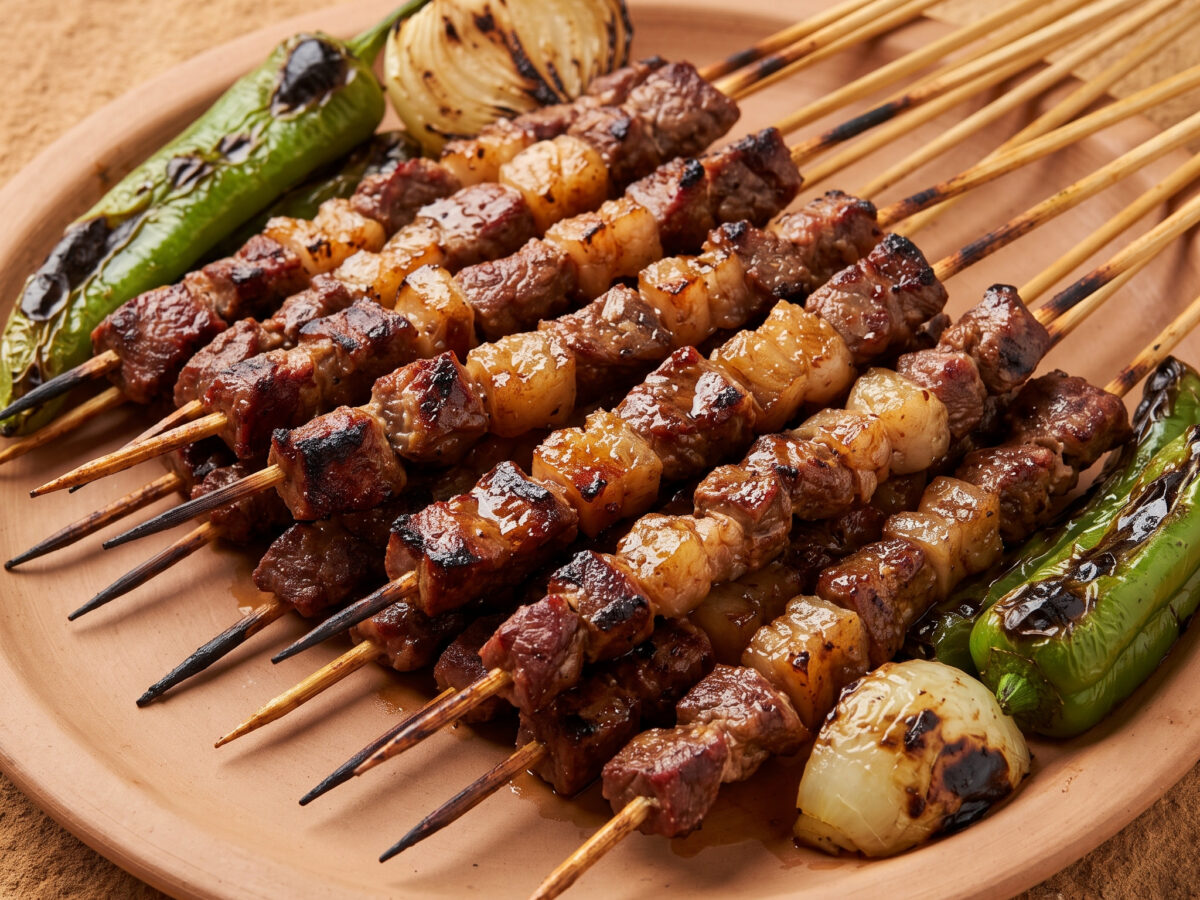 Çöp Şiş: Kleine Lammspieße aus der türkischen Ägäis