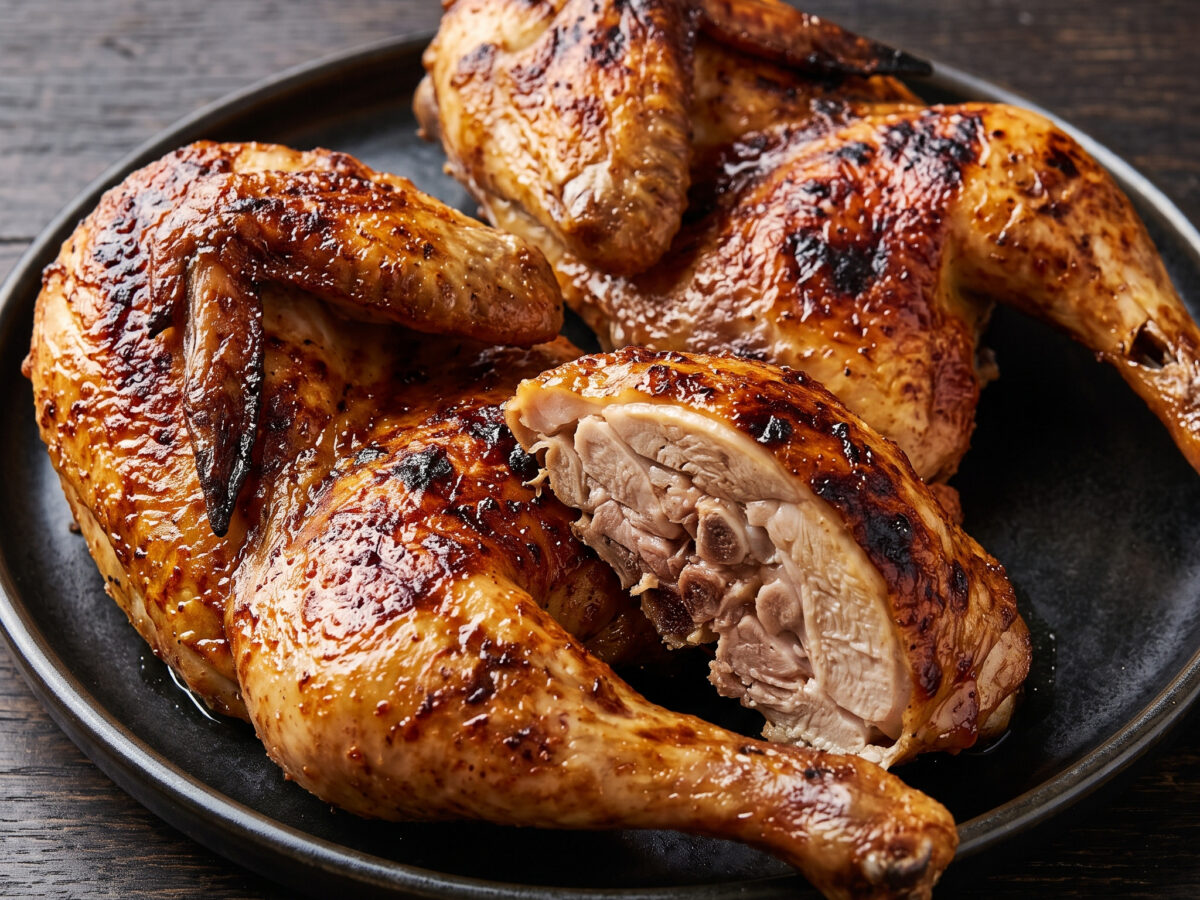 Cornell Chicken vom Holzkohlegrill