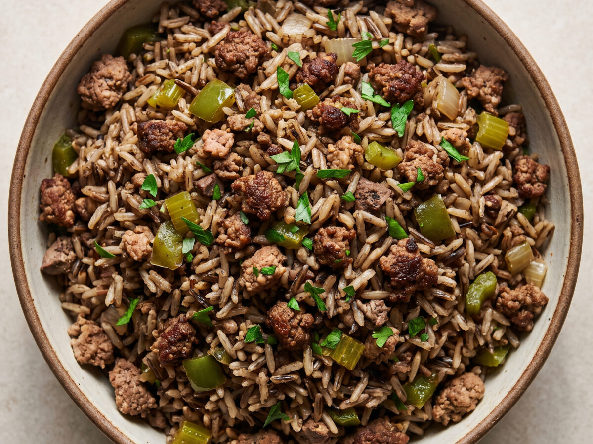 Dirty Rice aus Louisiana für die Grilltafel