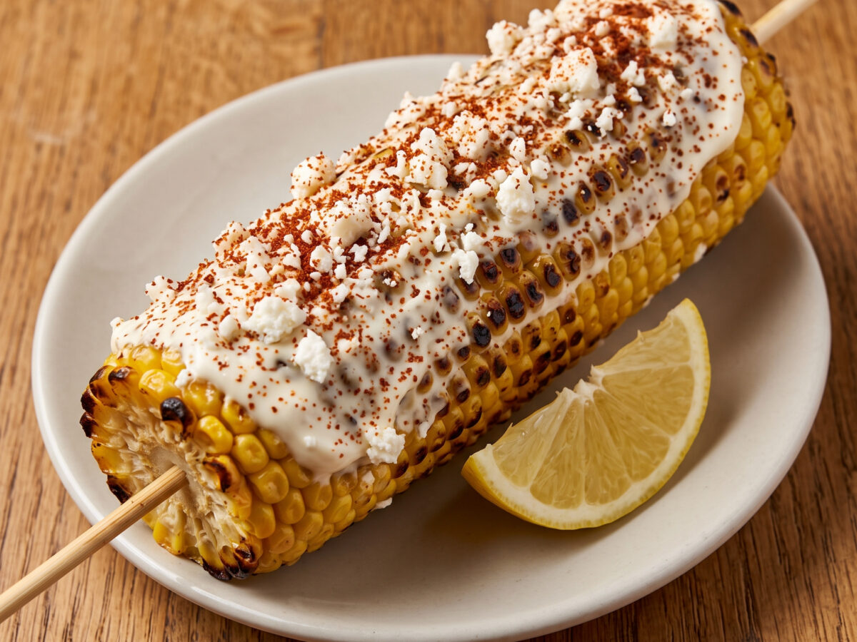 Elotes asados