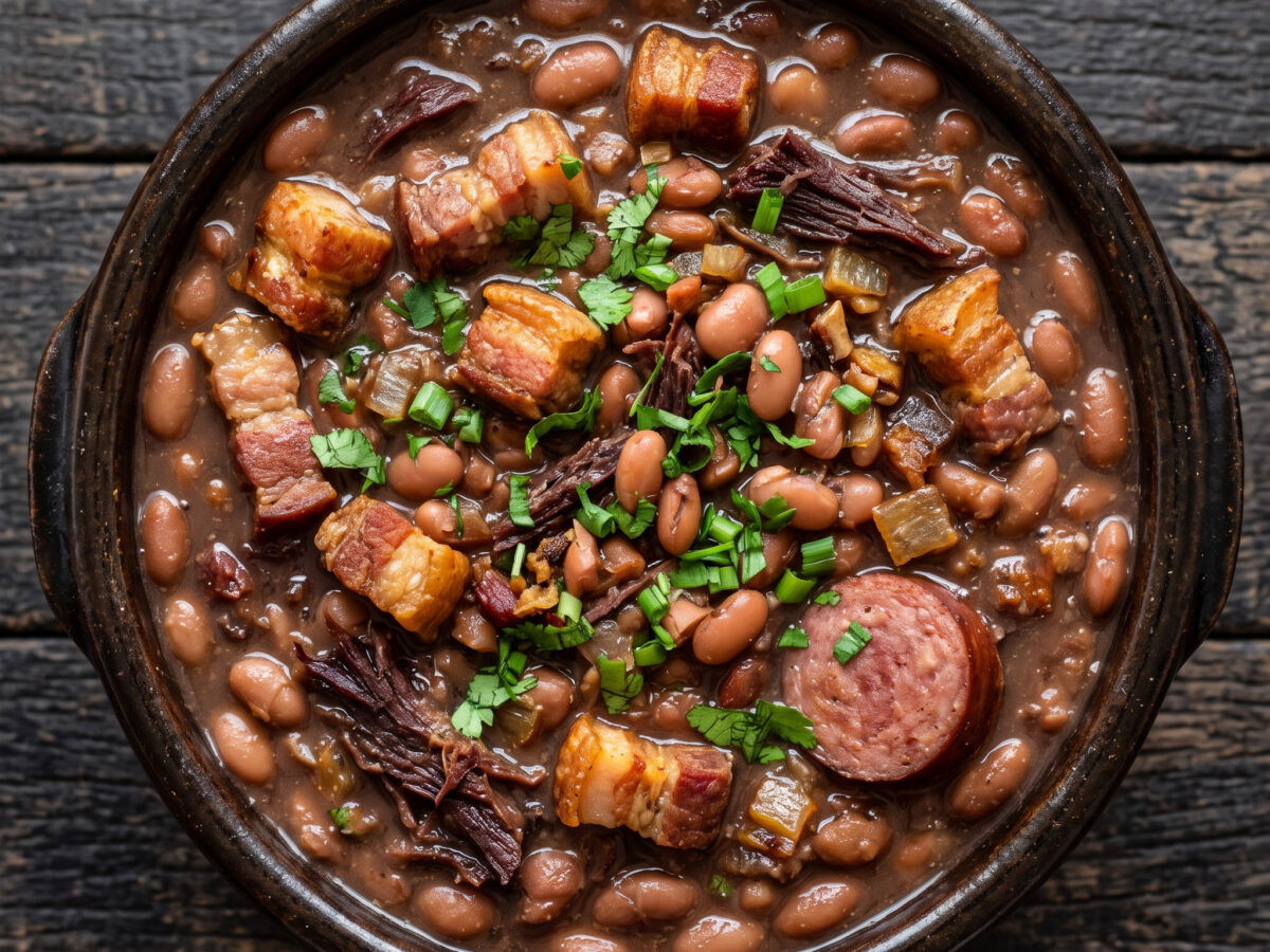 Feijão gordo – brasilianische Bohnenbeilage