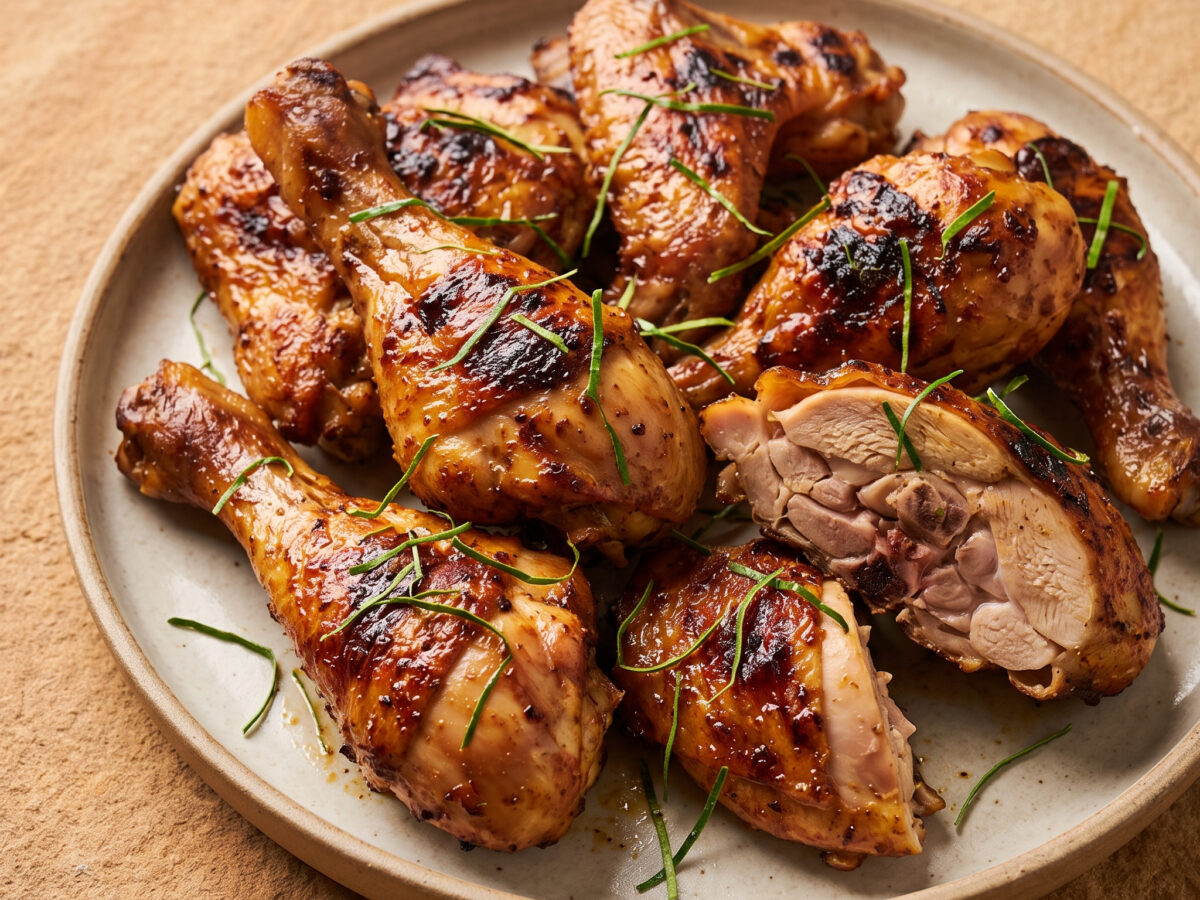 Gà nướng lá chanh vom Grill