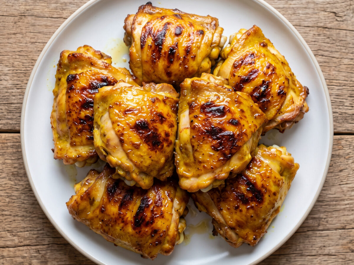 Gai Yang Khamin vom Holzkohlegrill
