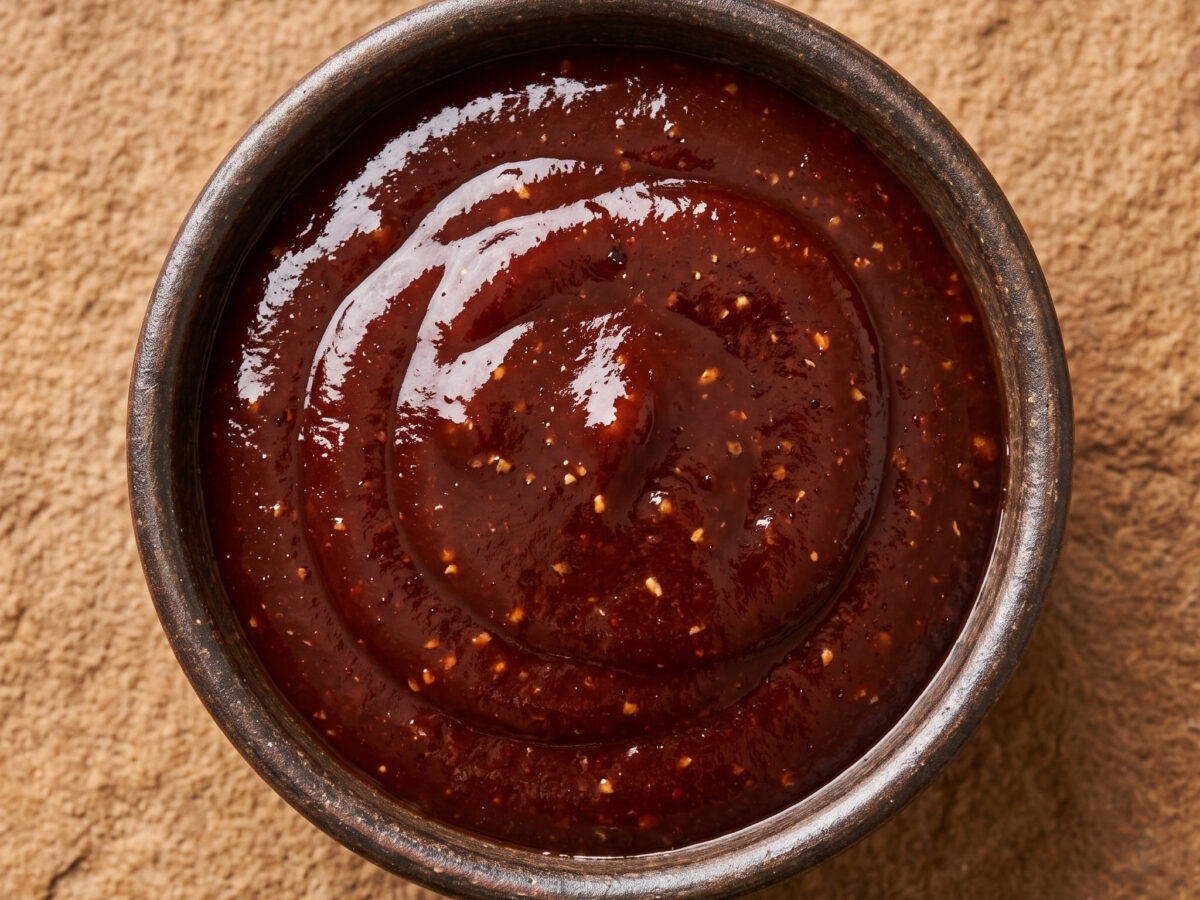 Gochujang-BBQ-Sauce nach koreanischer Art