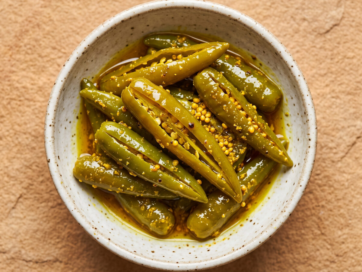 Grüne Schärfe zum Grillen