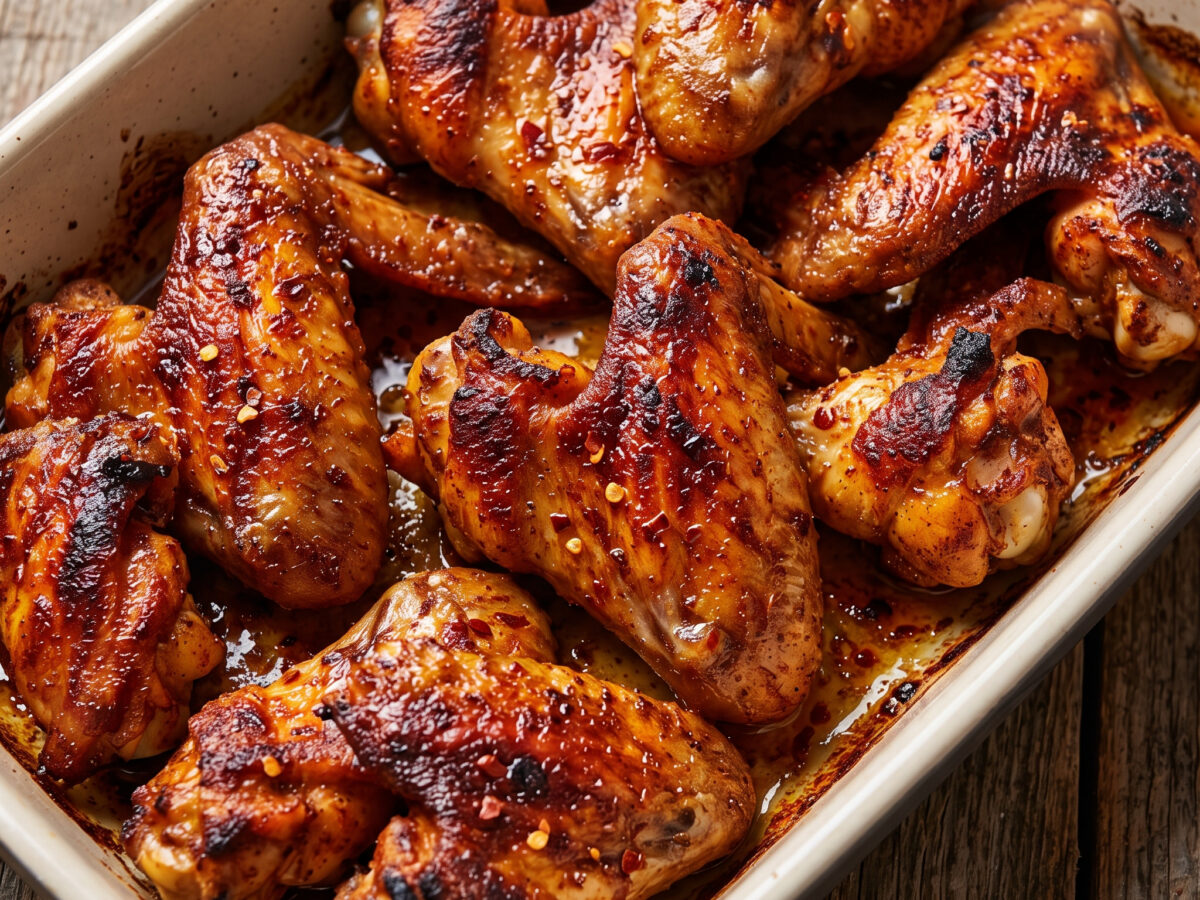 Hähnchenflügel alla diavola vom Grill