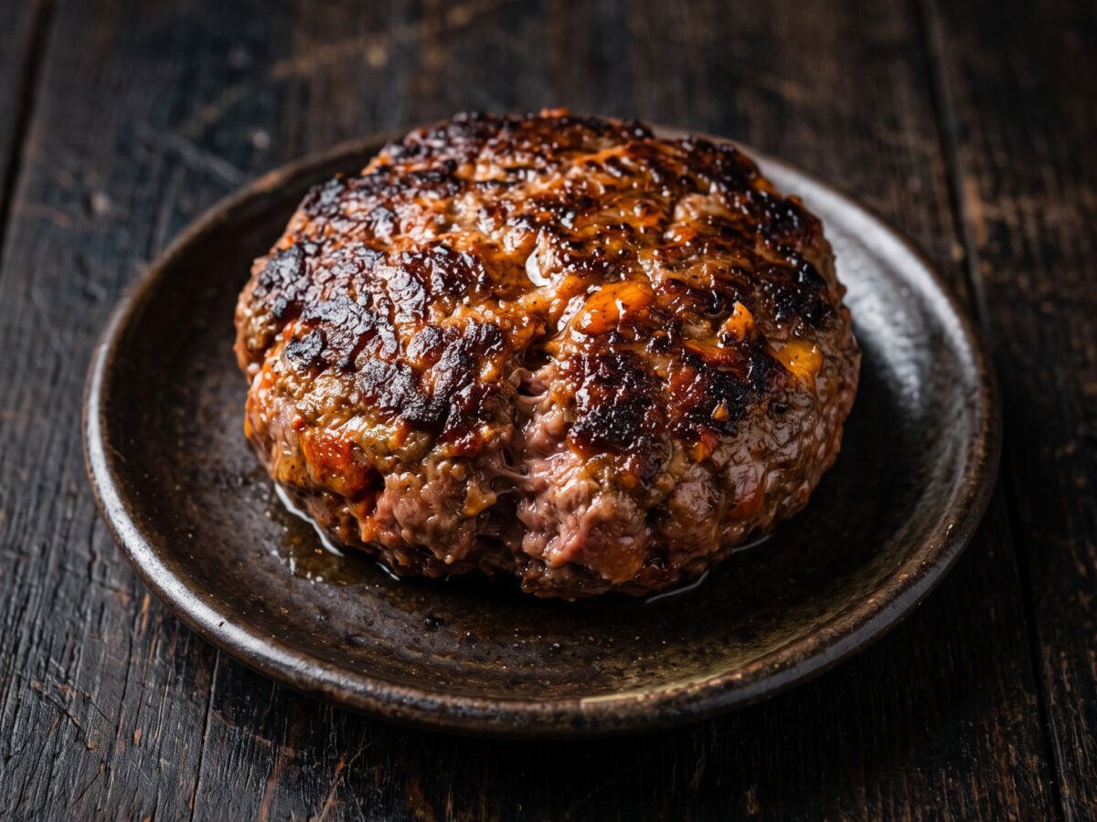 Hamburguesa de ternera y sobrasada vom Grill