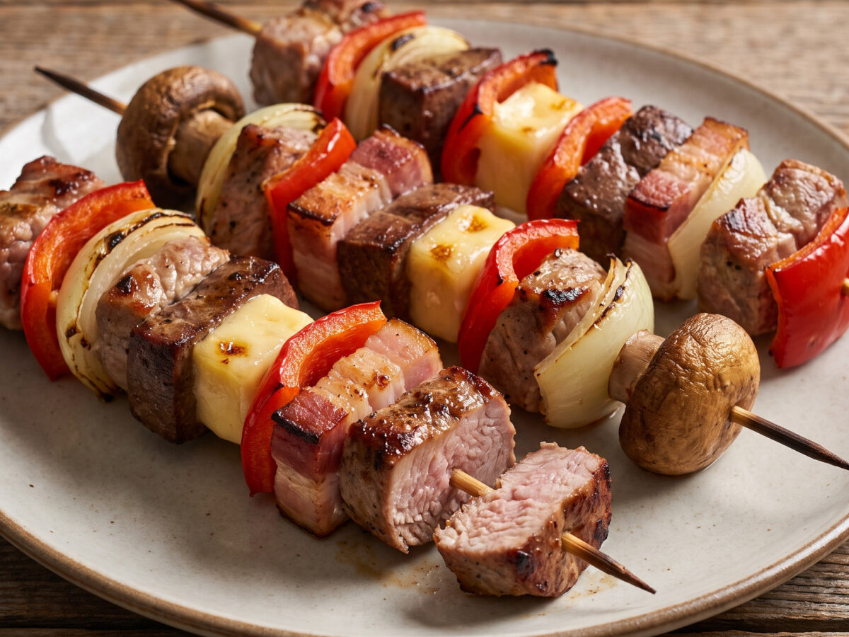 Hirtenspieß vom Grill