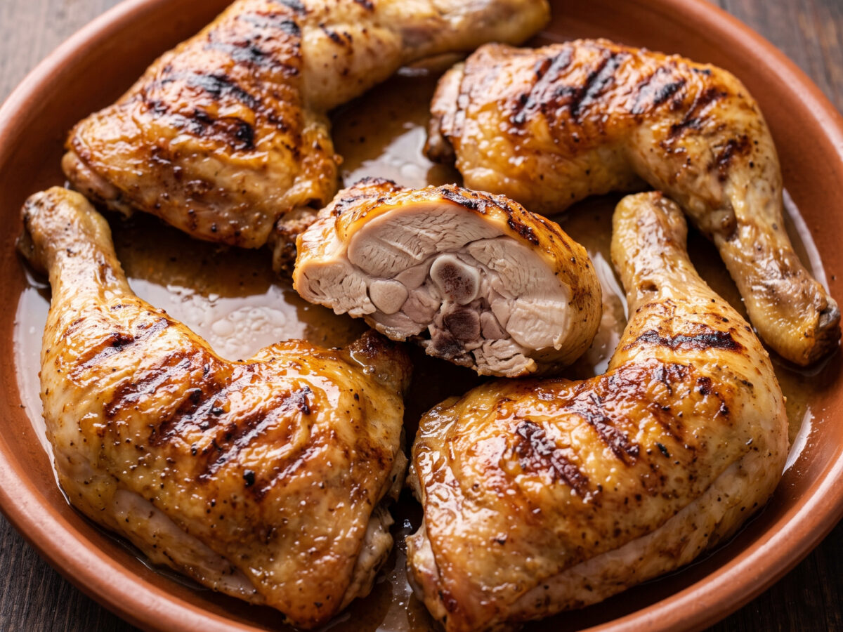 Cosce di pollo alla griglia – italienische Hähnchenschenkel