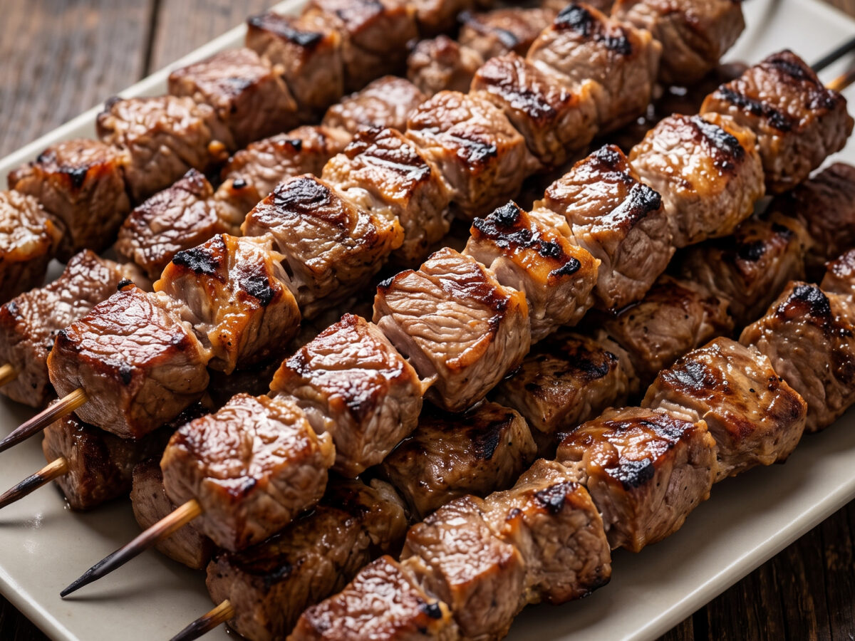 Janjeći ražnjići vom Grill