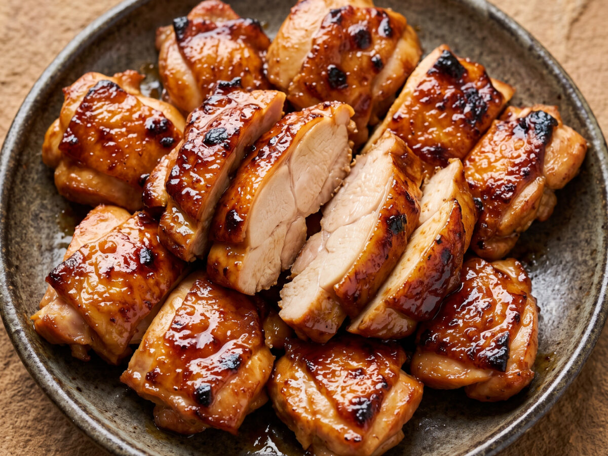 Japanisches Hähnchen-Miso-yaki