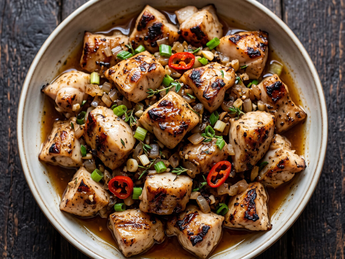 Jerk-Conch vom Grill