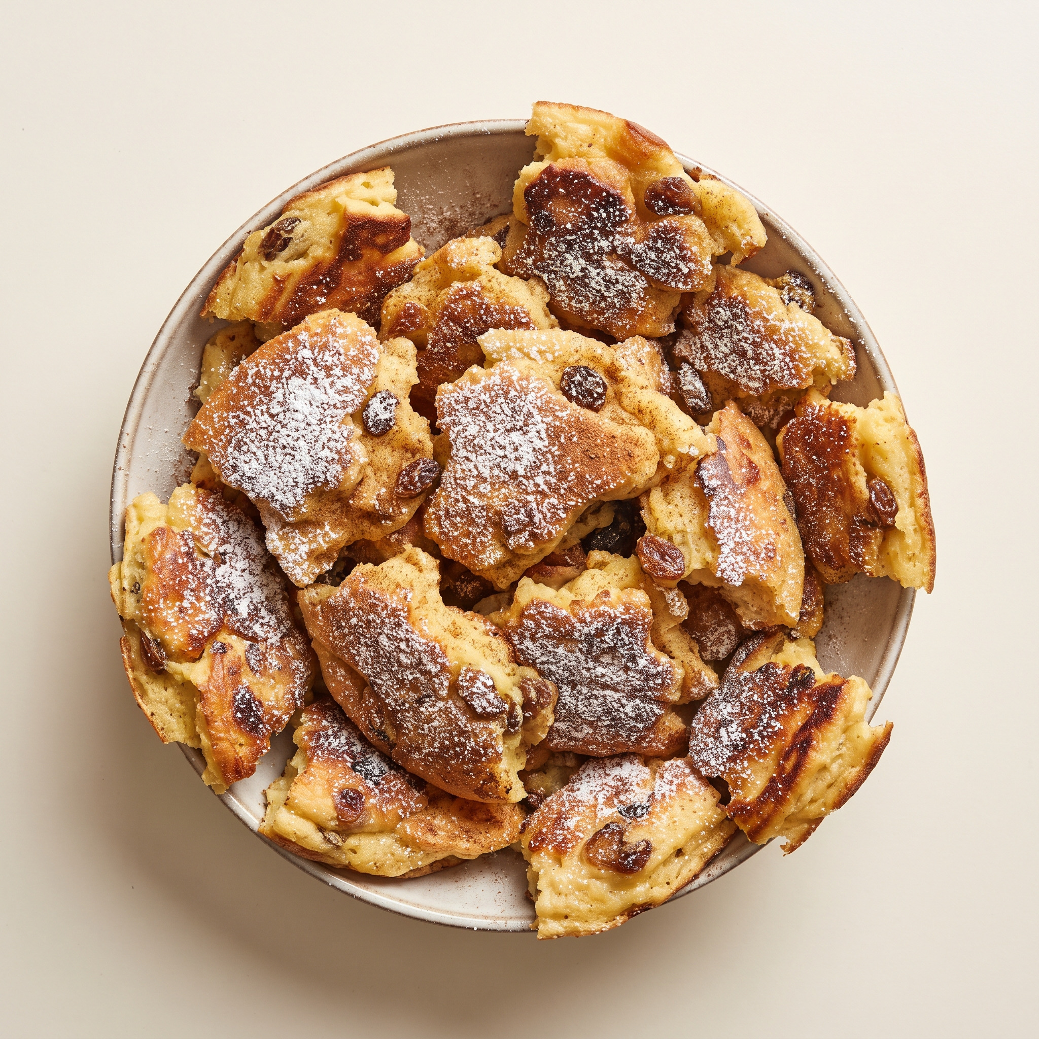 Kaiserschmarrn vom Grill in der Gusseisenpfanne