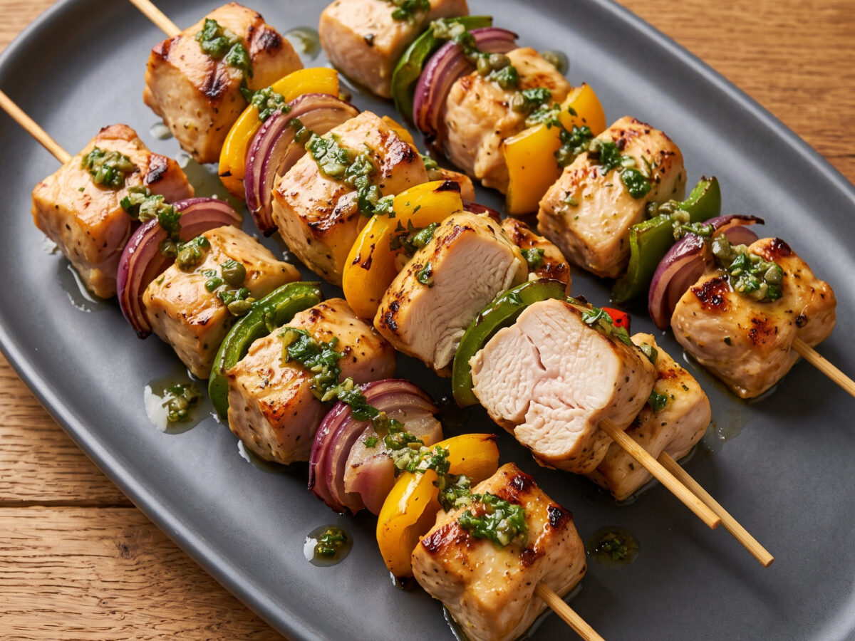 Kapokbos-Hähnchen-Sosaties vom Braai