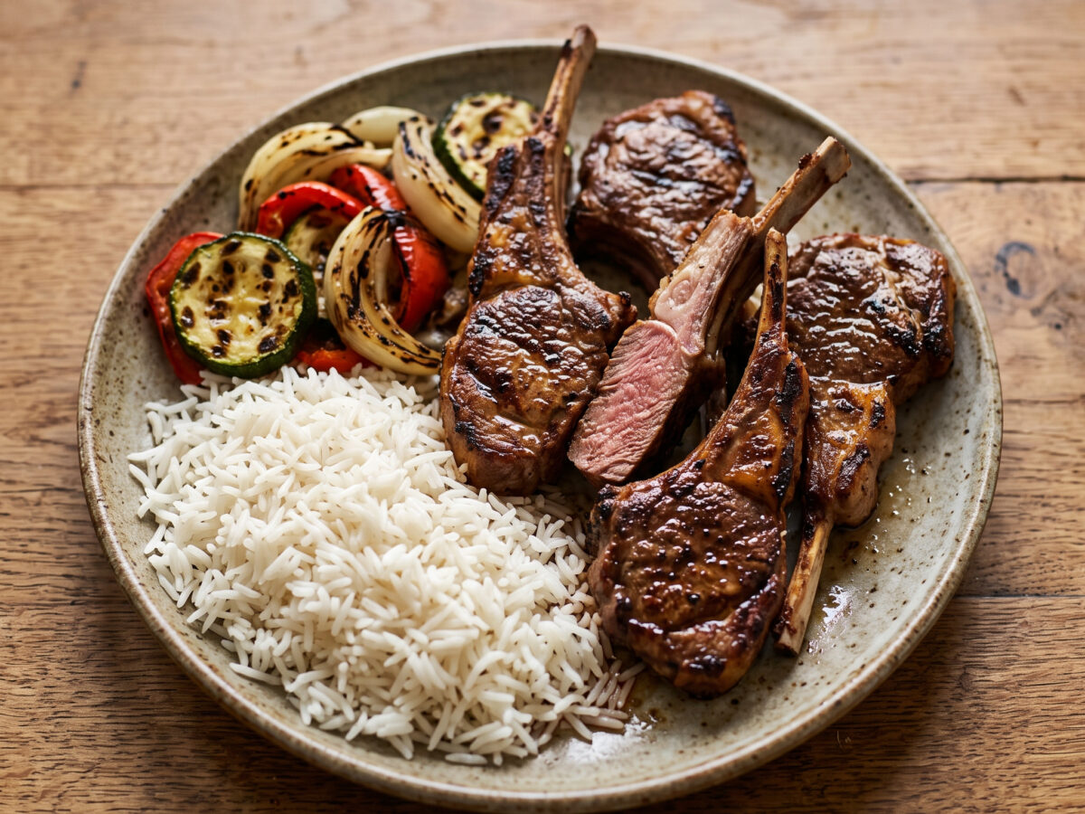 Kastaleta Mishwi vom Holzkohlegrill