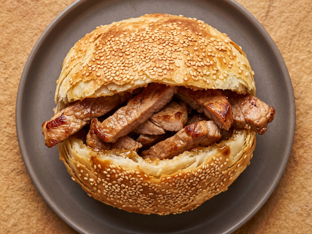Knusperfladen von der Grillplancha