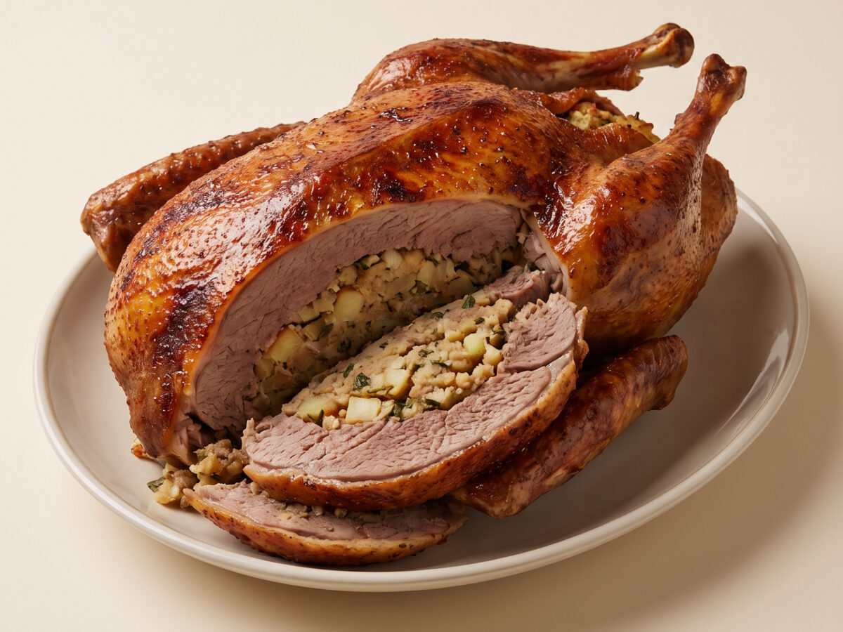 Knusprige Gans für den Martinstag