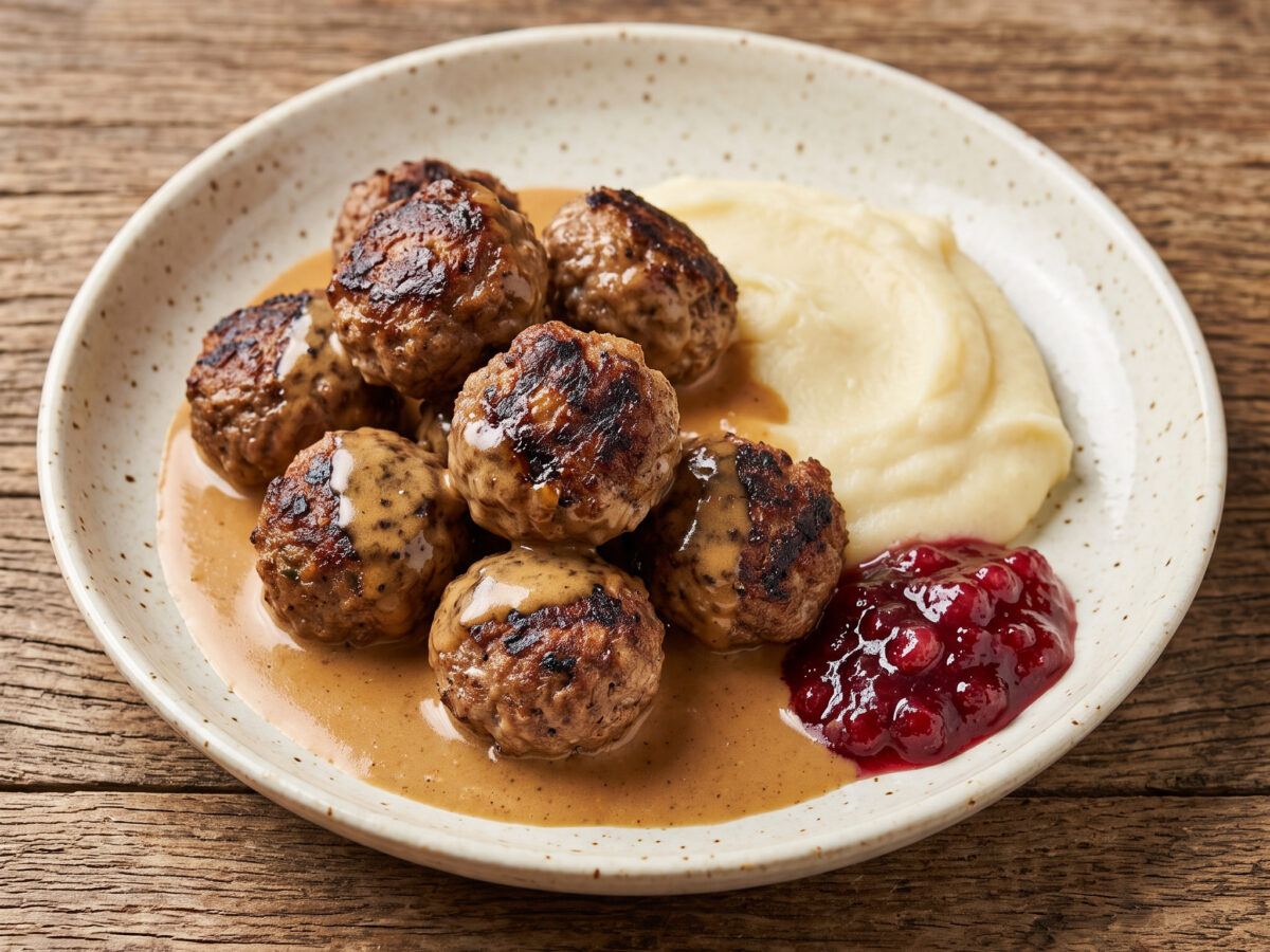 Köttbullar vom Grill